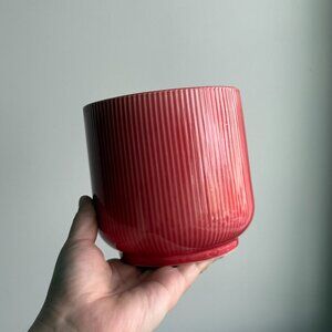 IKEA Fuchia Pink Potted Flower Plant Planter